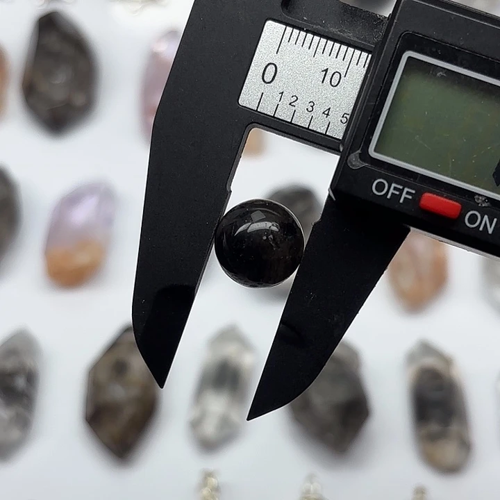 水晶未镶嵌颈饰12.6mm黑武士闪灵钻