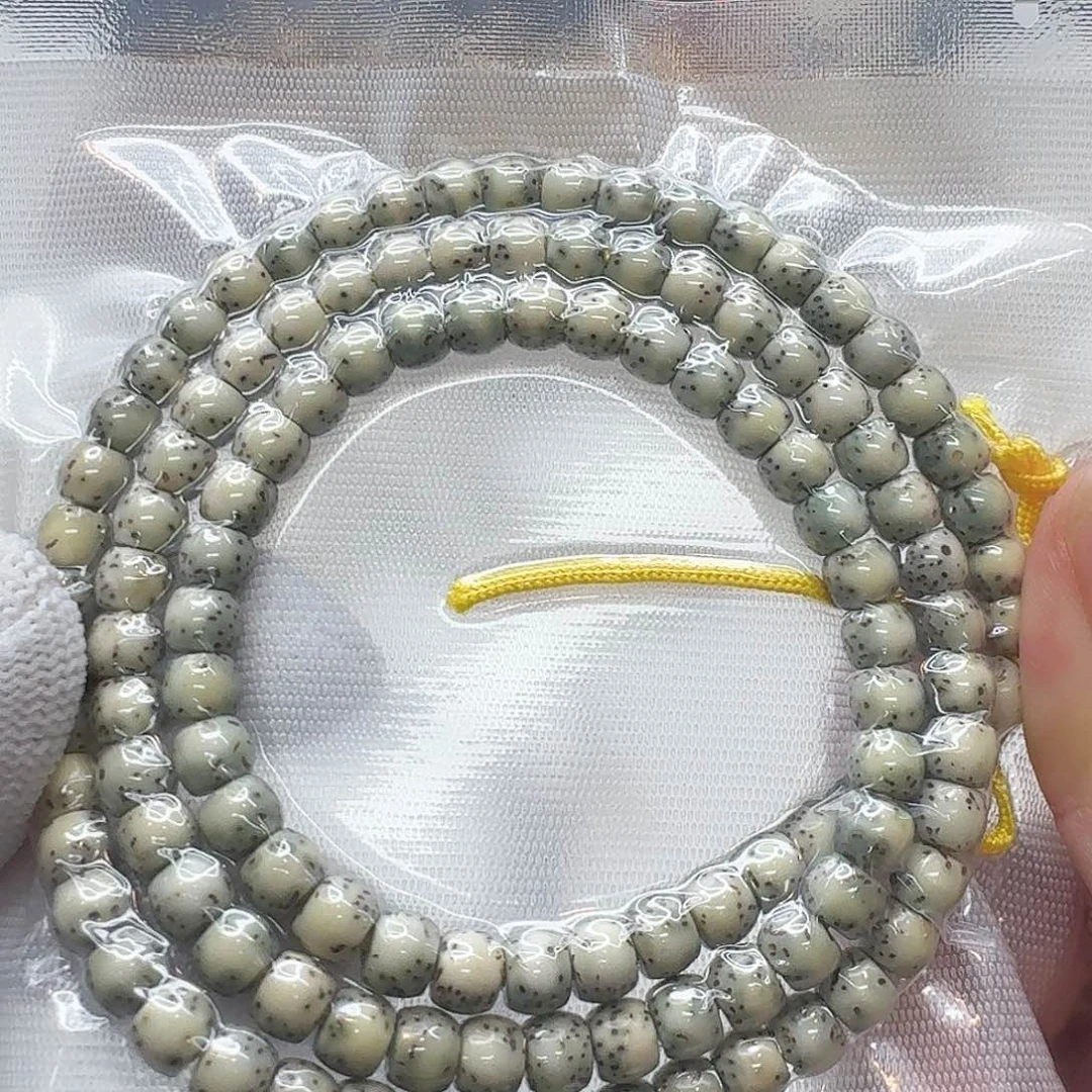 吊坠星月菩提103尊宠糯冰绿背河豚6左右108