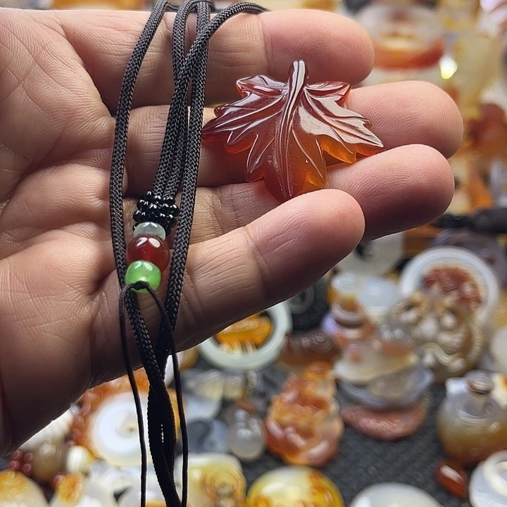 安****玛瑙/玉髓未镶嵌戒指