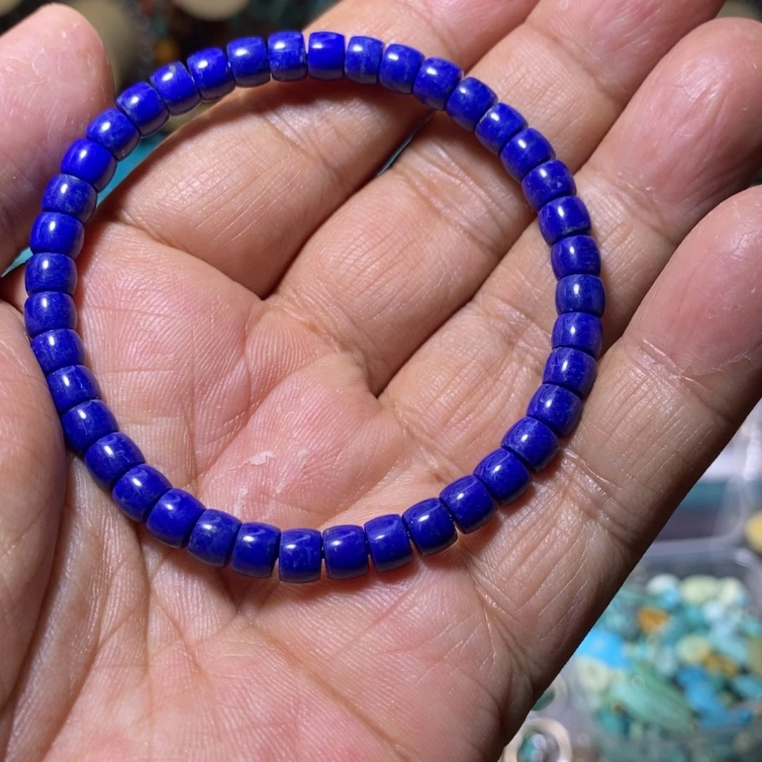 青金石未镶嵌配饰配饰