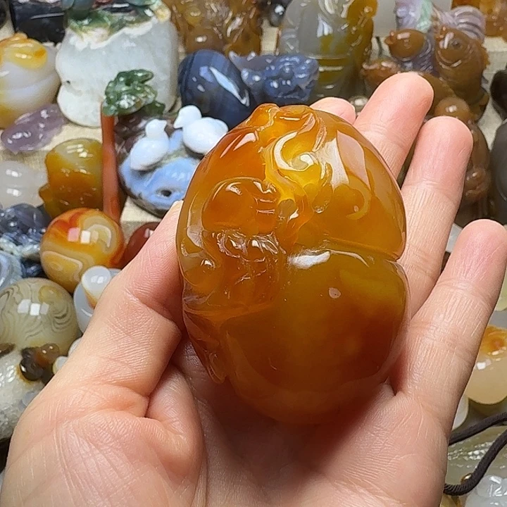 玛瑙/玉髓未镶嵌饰品