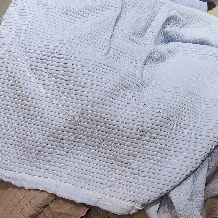 萌***哒蛋白纤维韩国酵素砂洗床盖三件套微瑕二等品夹布