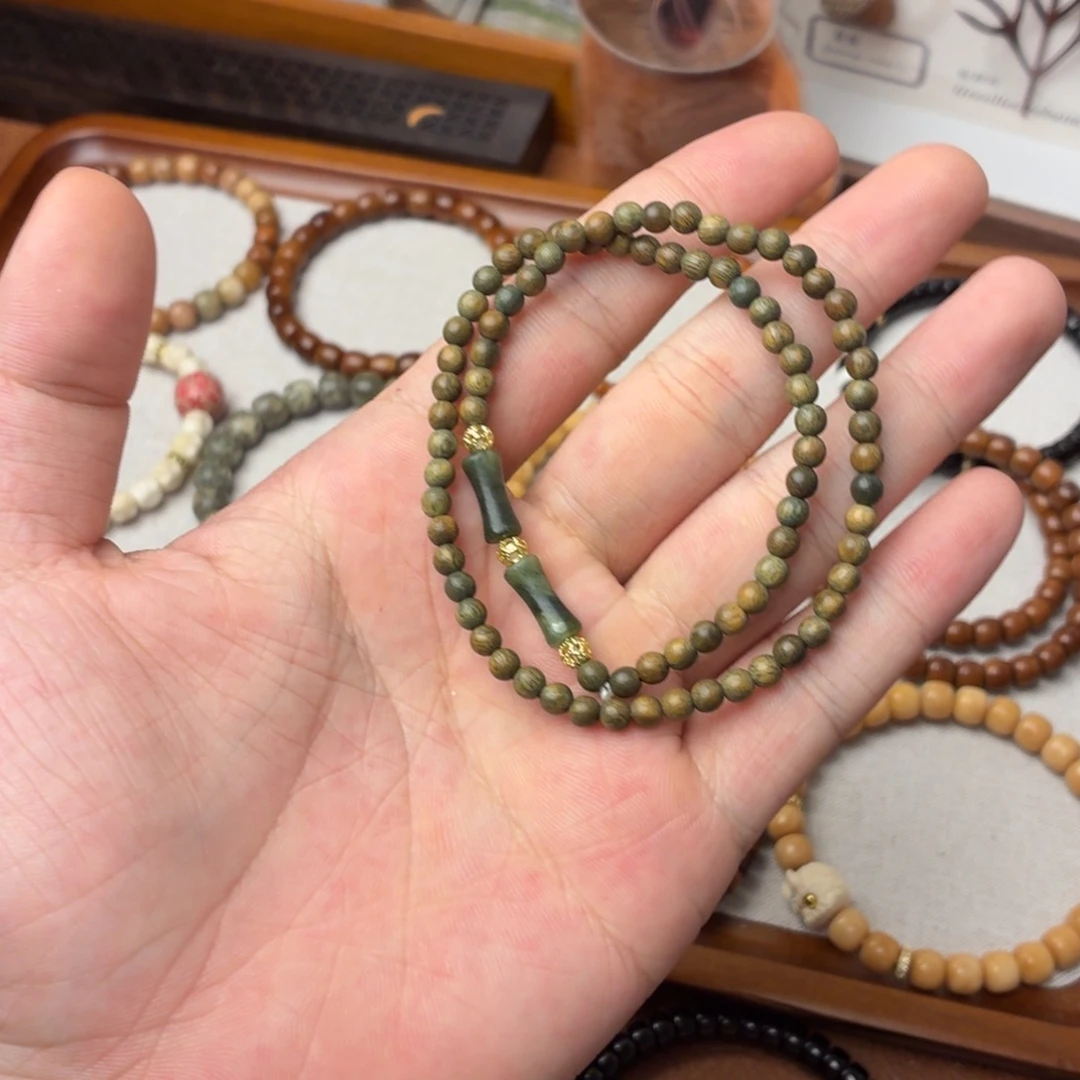 手串/手链维腊木（绿檀）