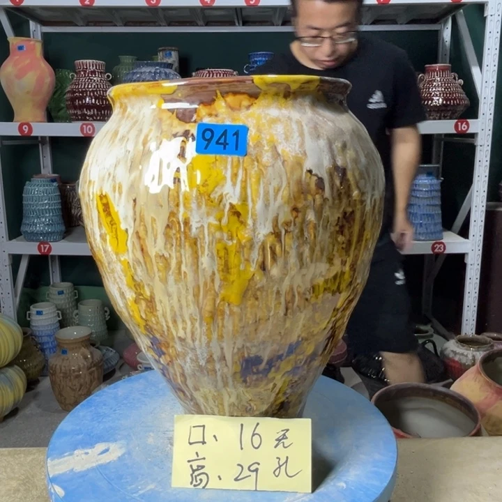 景德镇陶瓷花盆花器941