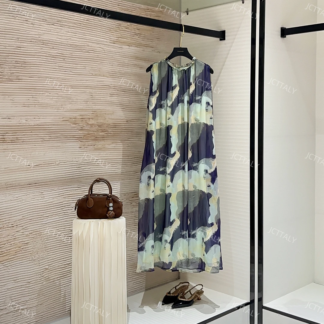 【宠粉价】度假风夏季新款无袖显瘦国风系减龄时尚连衣裙宽松W-A51