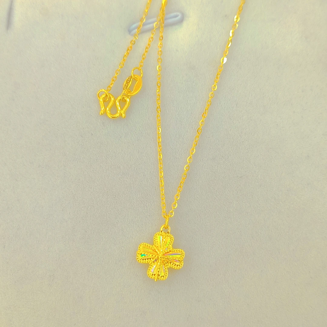 足金999 时尚项链2.38g