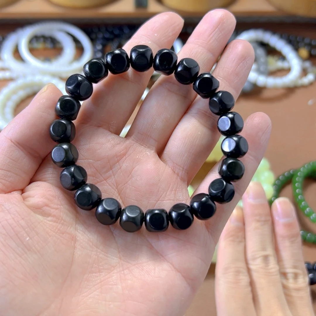 和田玉手串未镶嵌