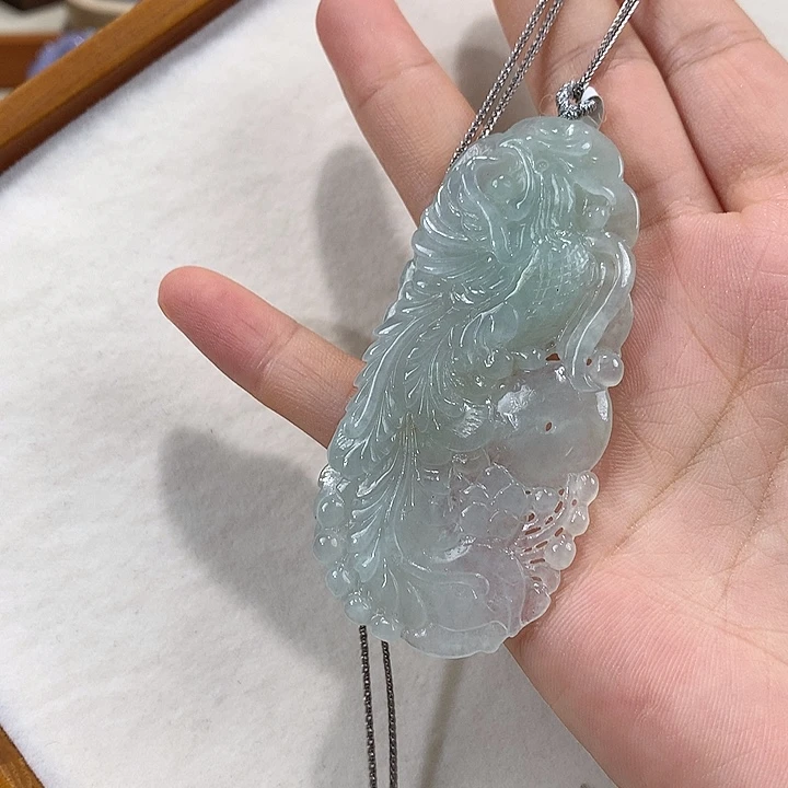 翡翠未镶嵌颈饰翡翠吊坠