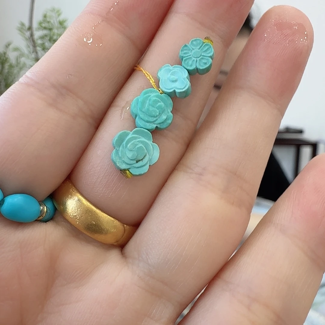 绿松石未镶嵌珠宝半成品