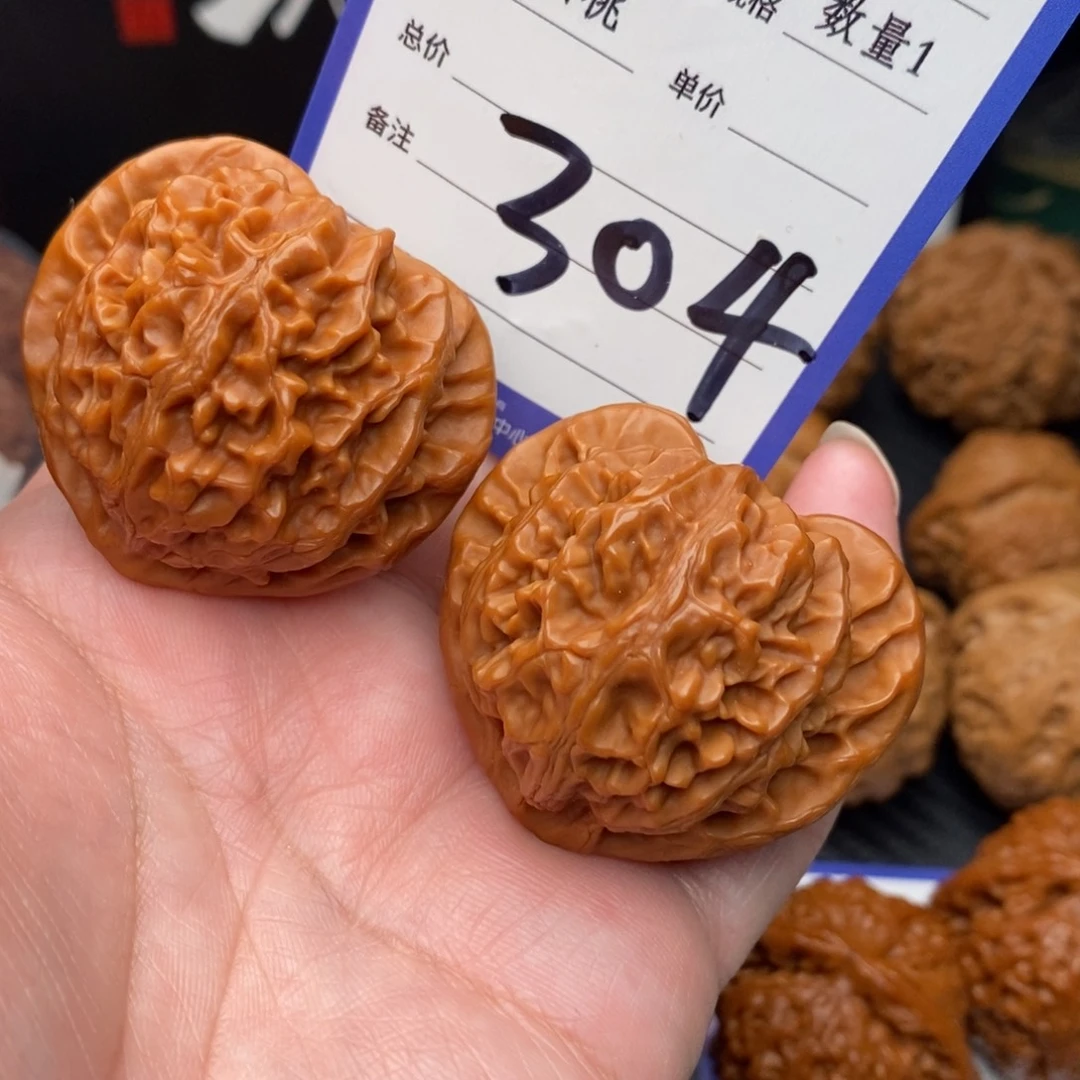 把件桃核宫灯42mom