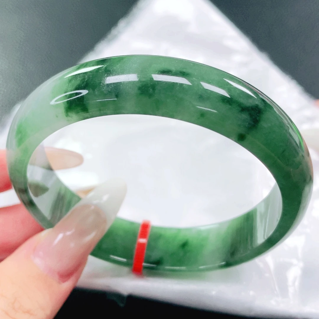 翡翠未镶嵌手镯58
