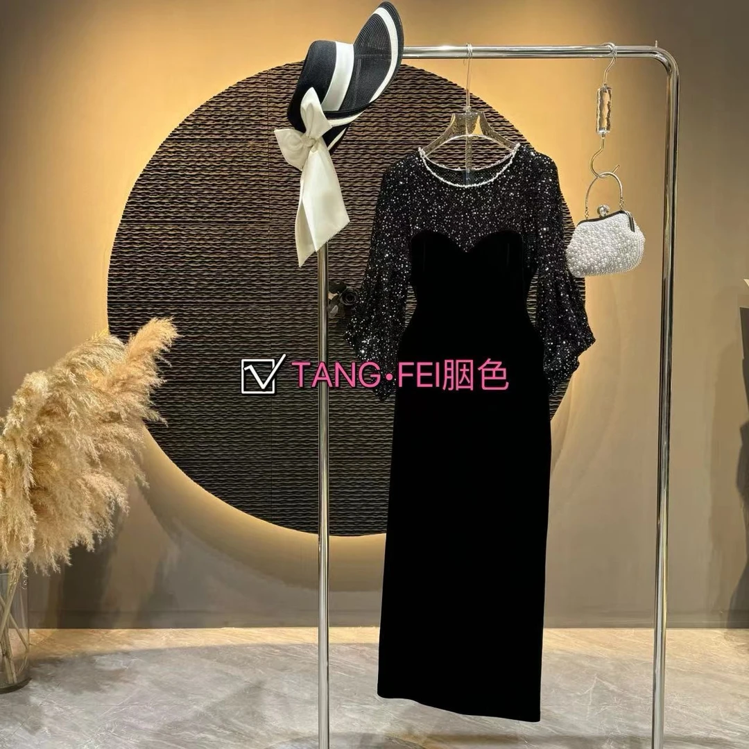 深圳专属TANG-FEI胭色【往事】TF0033 长裙气质显瘦
