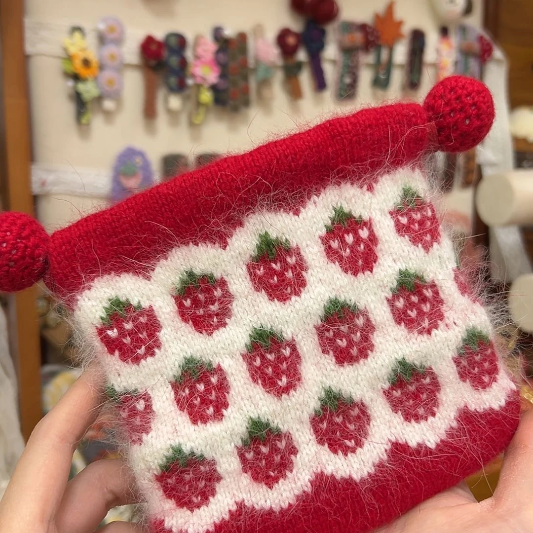 塑料钩织刺绣手工包包玩偶居家用品