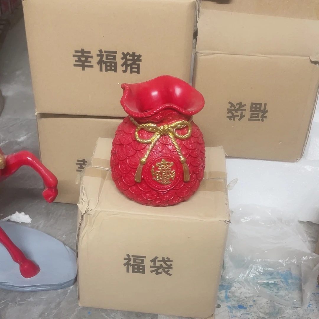 有机玻璃大红福袋11111111