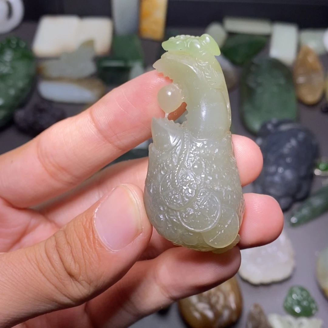 颈饰未镶嵌和田玉