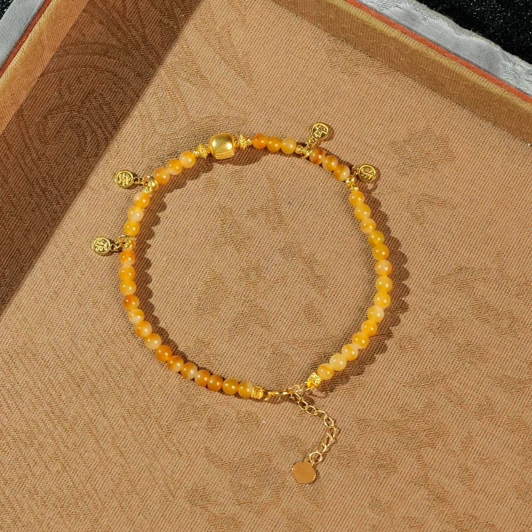 翡翠手链-18K金-HJY29-JM|CXQ3