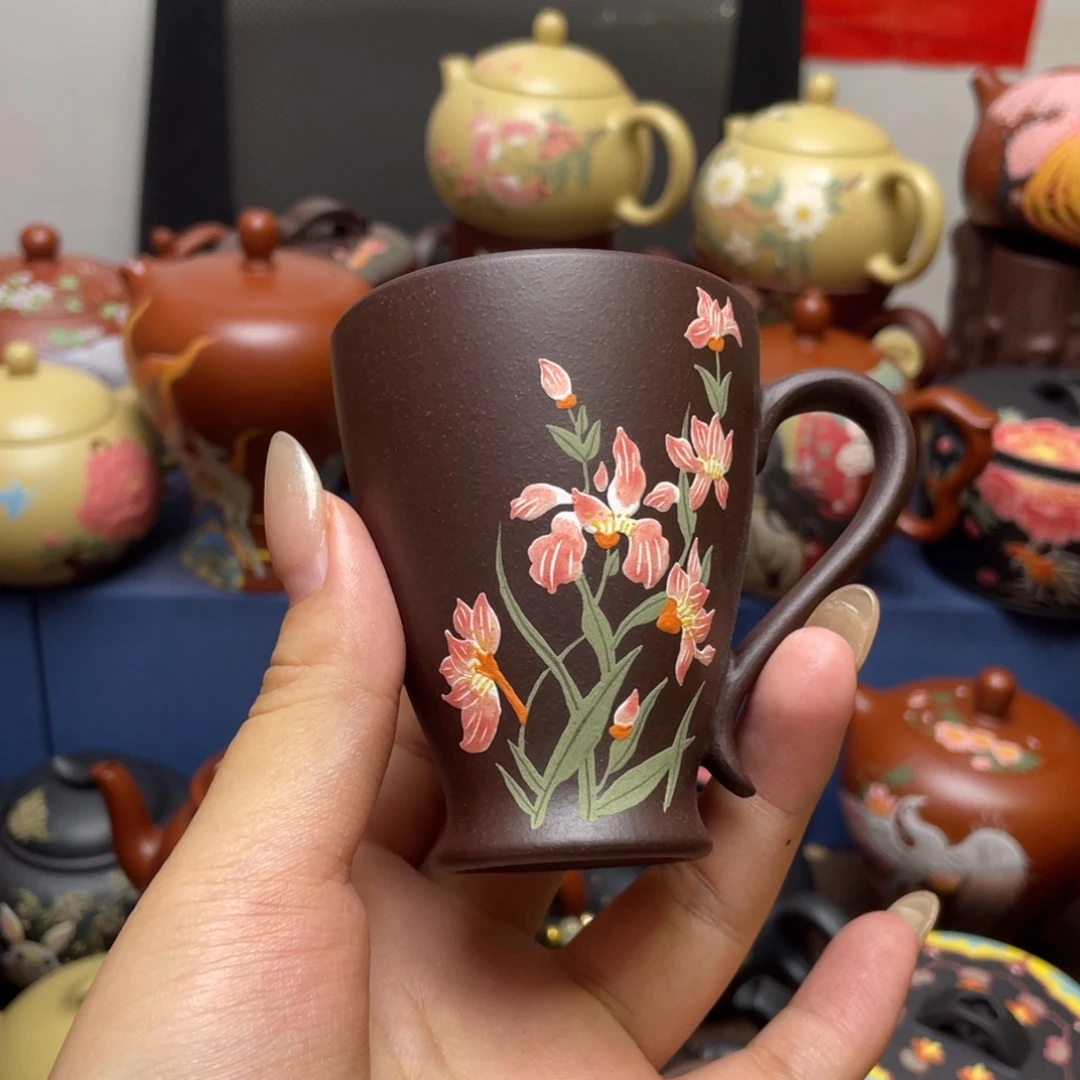 紫砂茶杯紫砂主人杯100cc