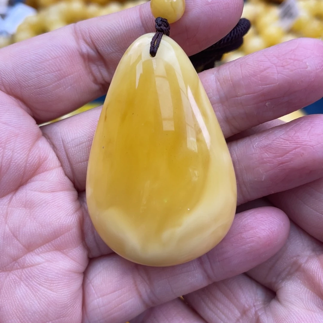 琥珀裸石未镶嵌琥珀蜜蜡