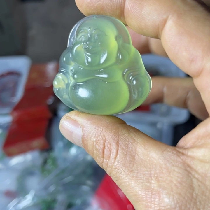 嵩***馆颈饰未镶嵌石英质玉