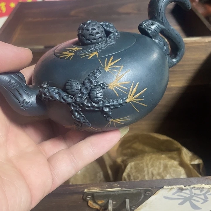 茶壶紫砂紫砂壶大家都知道喜欢紫砂