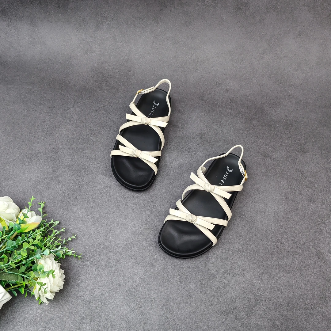 2025年夏季厚底休闲舒适运动松糕百搭时尚软底女凉鞋-863