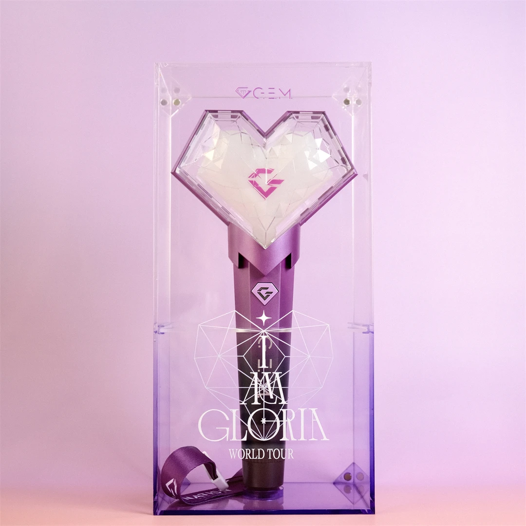 G.E.M.邓紫棋应援棒收纳盒亚克力展示盒演唱会特制纪念品收藏周边