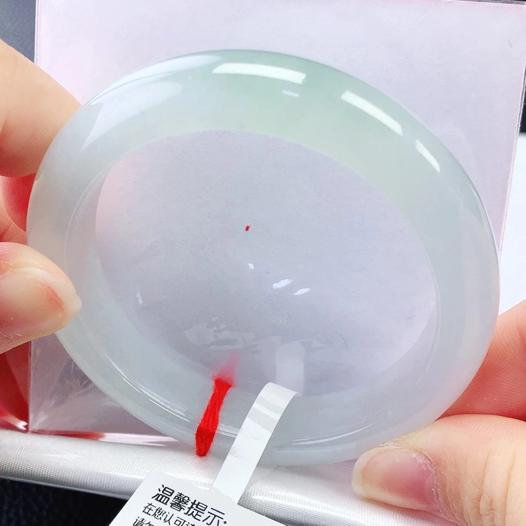 未镶嵌手镯翡翠55圈