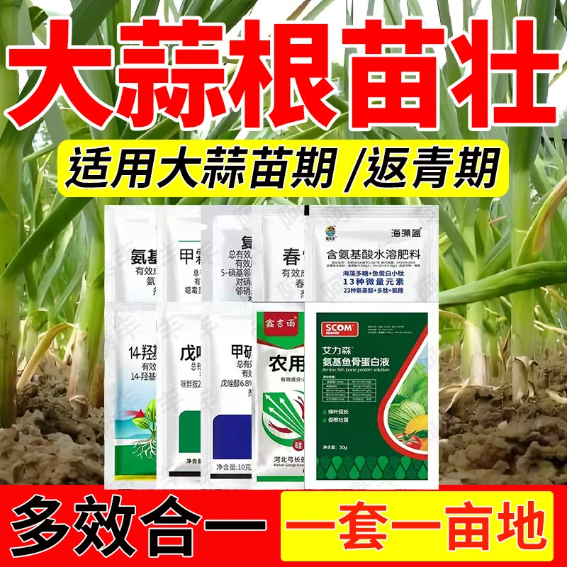 大蒜十种成分复配一喷十防高配版种蒜大户价格低蒜用肥