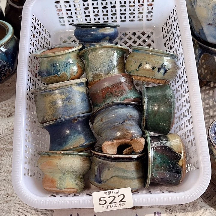 红陶陶瓷花盆522