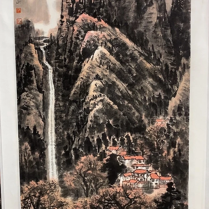 国画书画作品多次参加全国书画大展