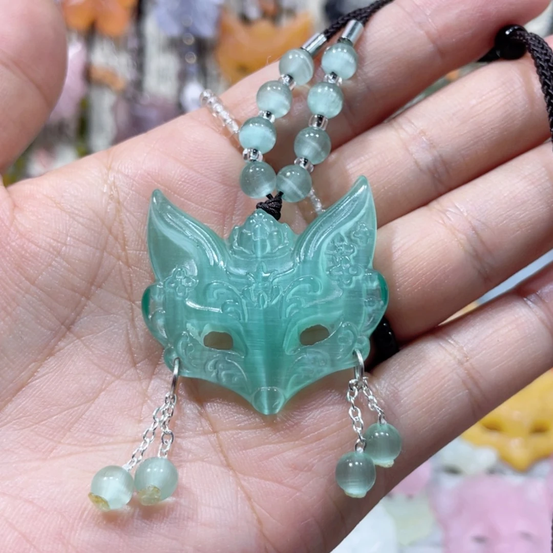 【闪购商品】未镶嵌岫玉颈饰14吊坠