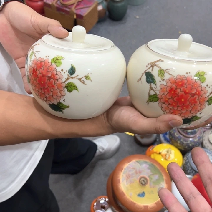 瑕疵福利品陶瓷茶叶罐