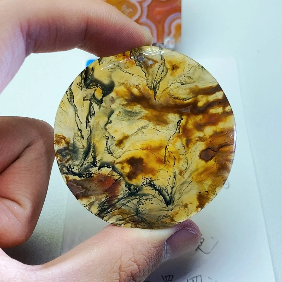 玛瑙/玉髓颈饰未镶嵌❄️****