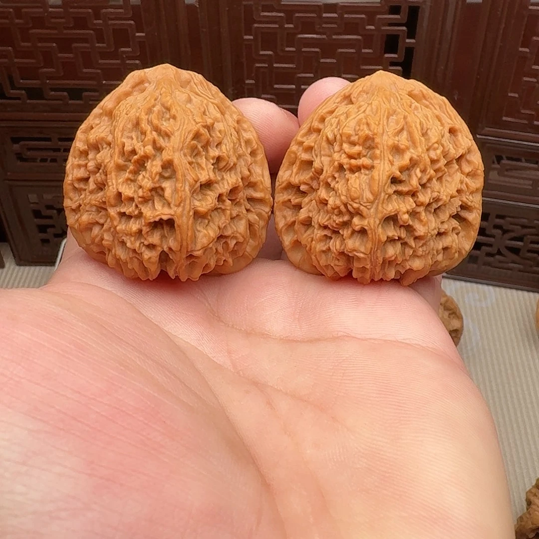 把件文玩核桃44尺全品南疆石