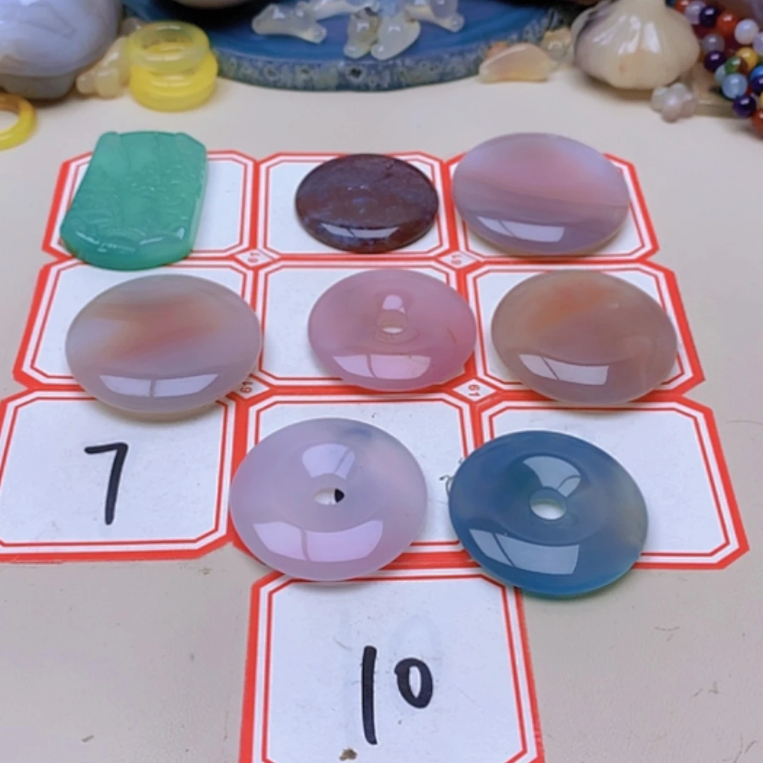 【闪购商品】未镶嵌玛瑙/玉髓珠宝半成品N**蘭