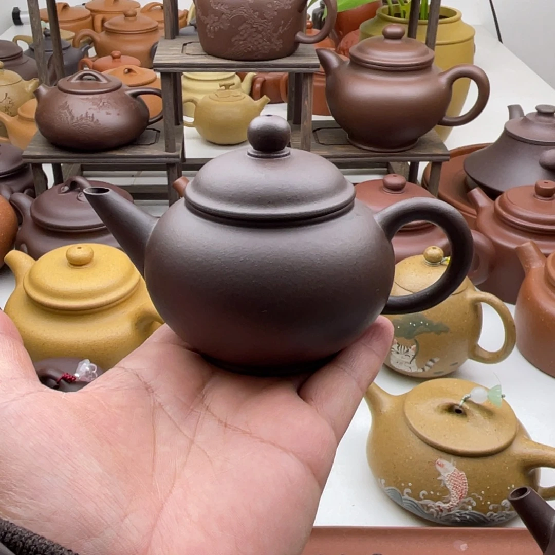 茶壶紫砂宜兴紫砂140cc