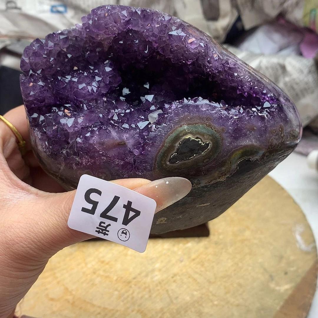 紫晶大型摆件（非配饰）未镶嵌
