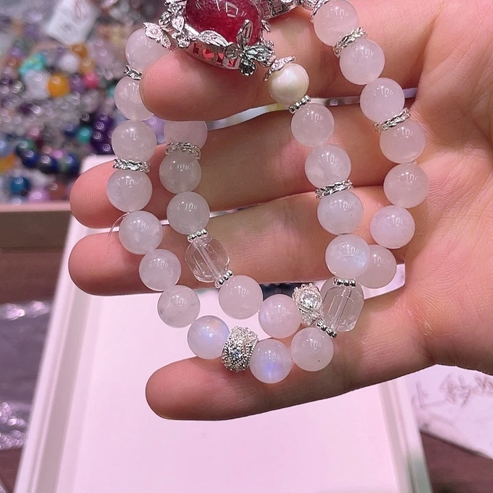 水晶手链未镶嵌12月光