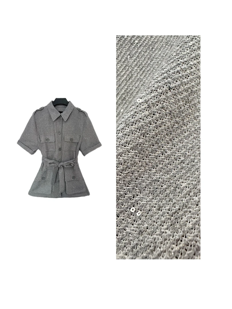 【银河系】2025新款老钱风休闲宽松时尚气质高奢质感时髦短袖