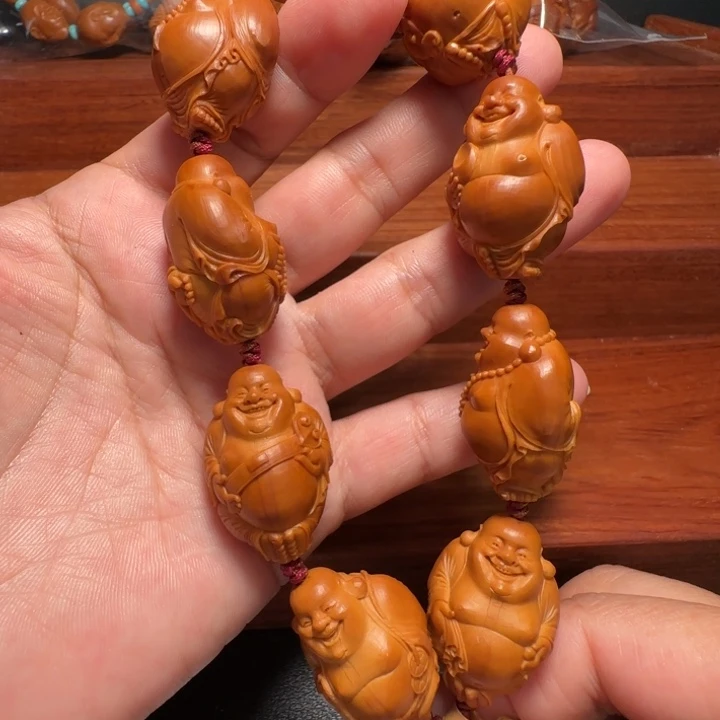 吊坠橄榄核八大弥勒