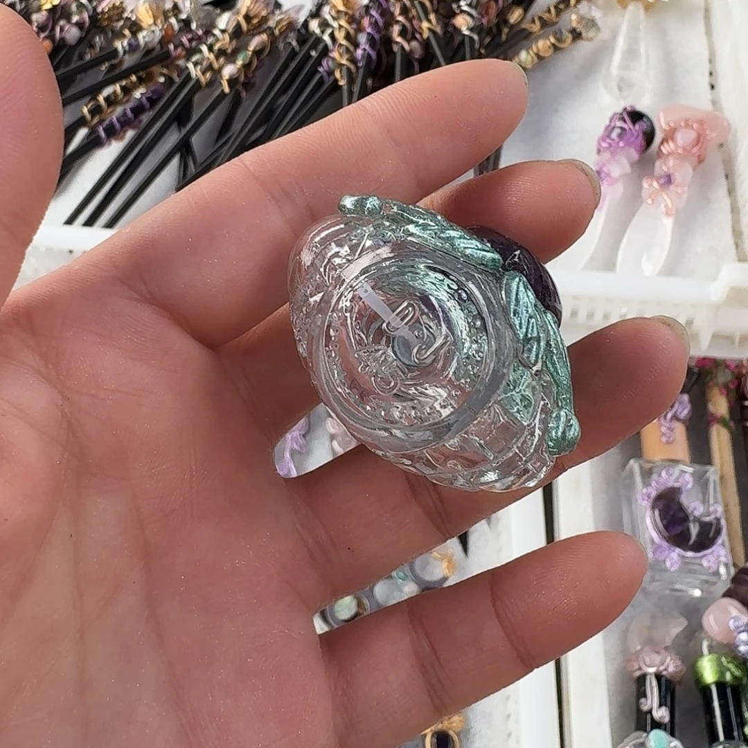 ****೨未镶嵌手链烟晶粉