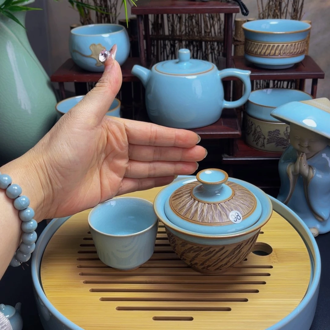 【闪购商品】汝州单壶，单壶，杯，手串