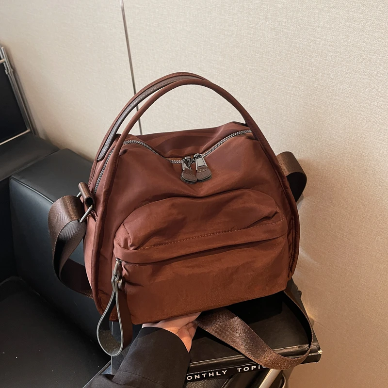 SY8288新款斜挎包胸包潮酷多隔层户外单肩骑行单肩包实意简约韩版