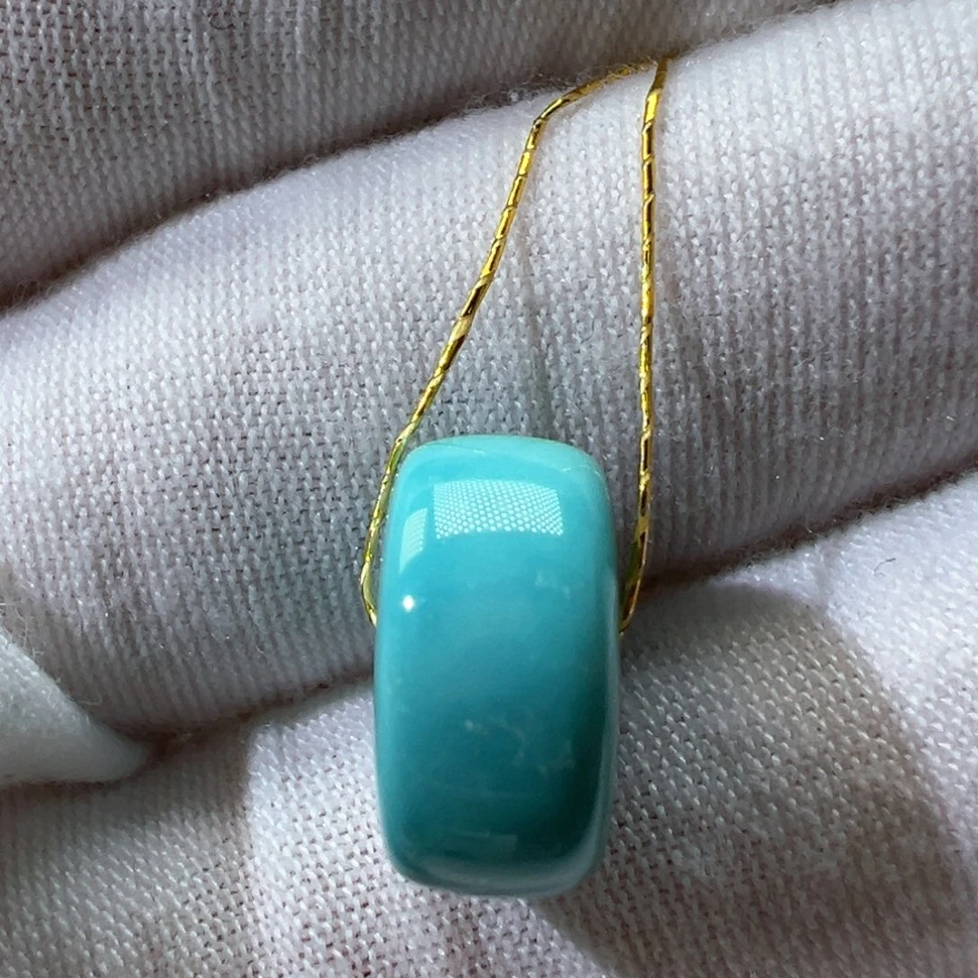 未镶嵌绿松石挂件13.3mm