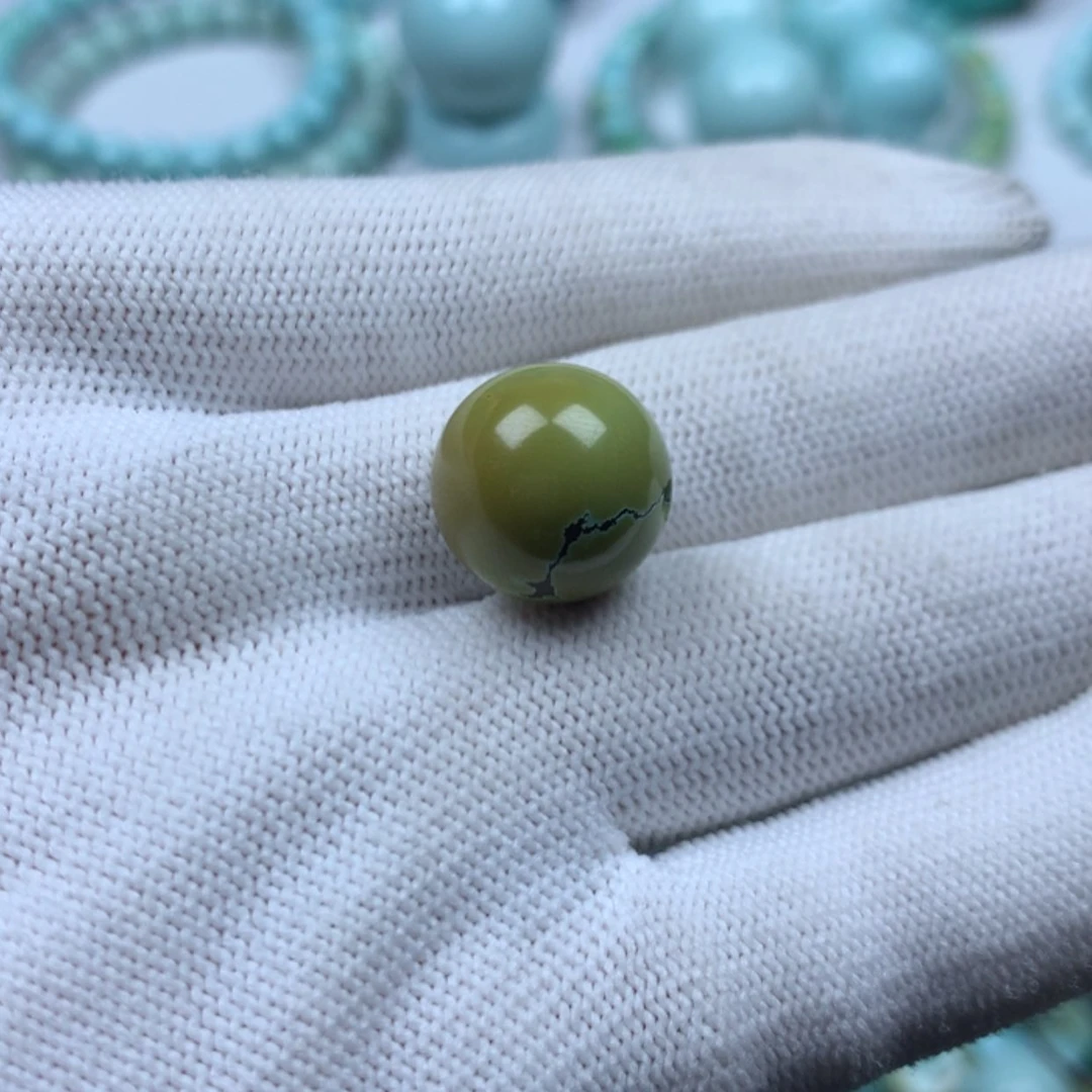 【闪购商品】绿松石珠宝奇石未镶嵌厚***陈