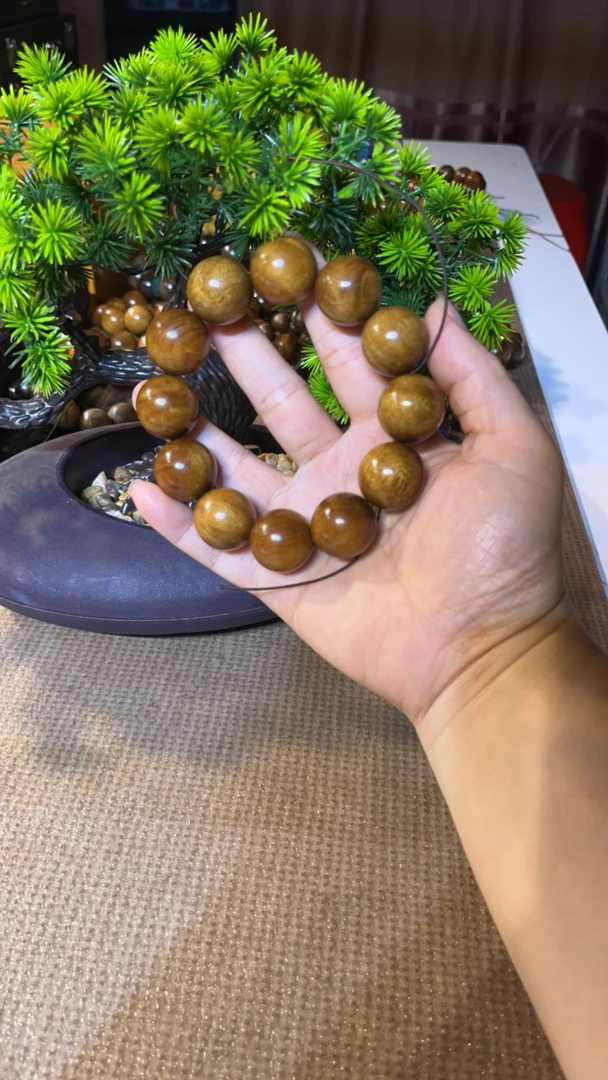 金丝楠木老料2.0手串