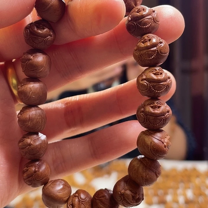 手串/手链橄榄核龙纹桃核