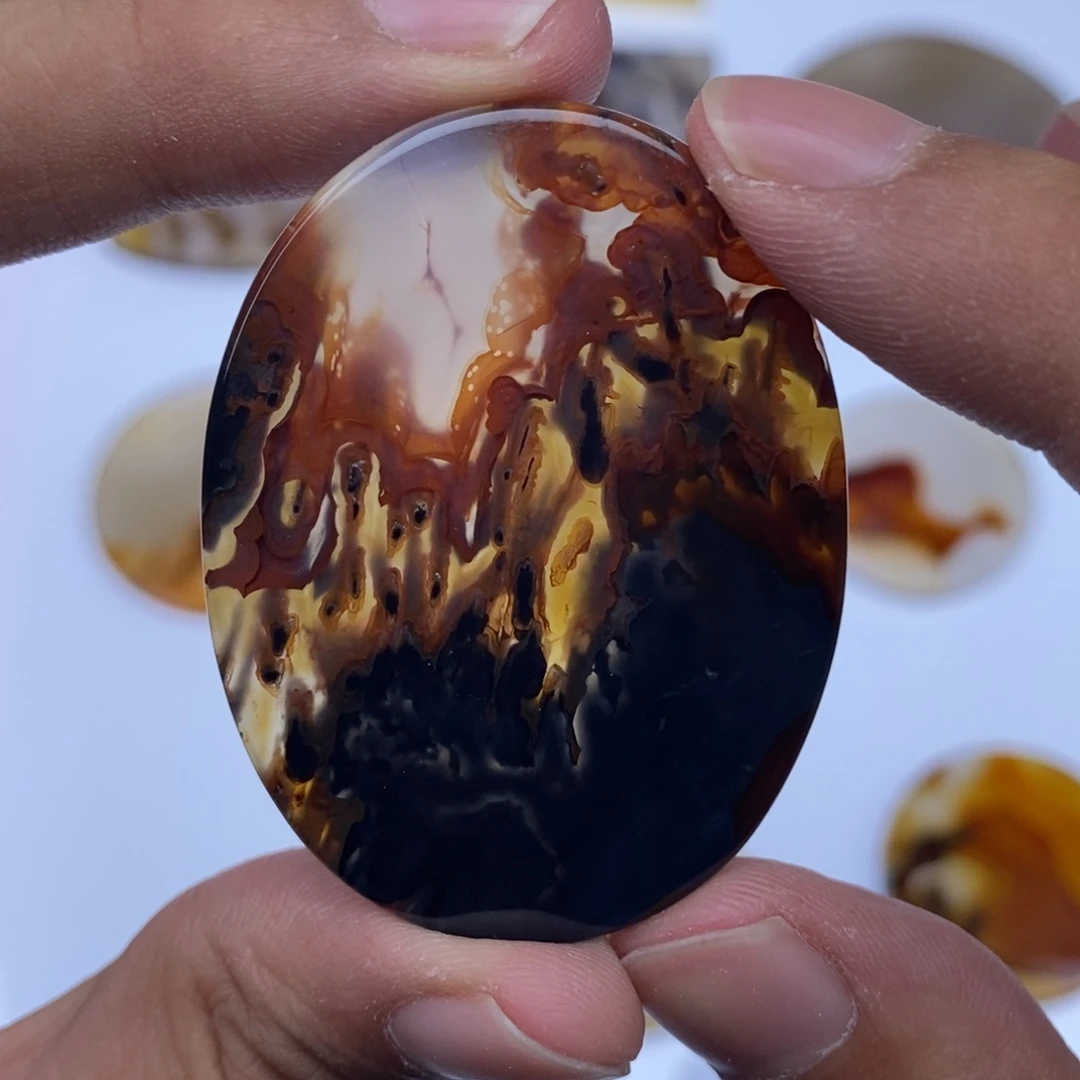 玛瑙/玉髓未镶嵌珠宝半成品