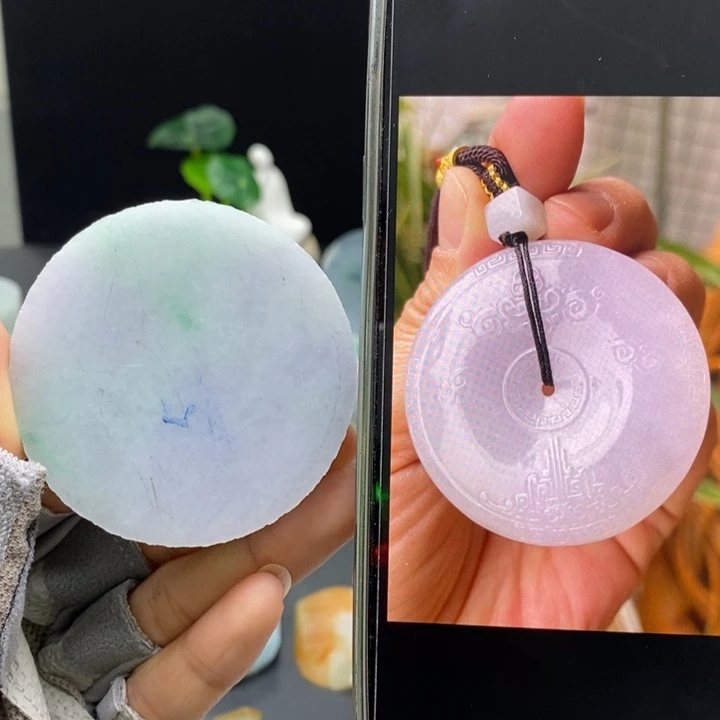 定制翡翠未镶嵌含工