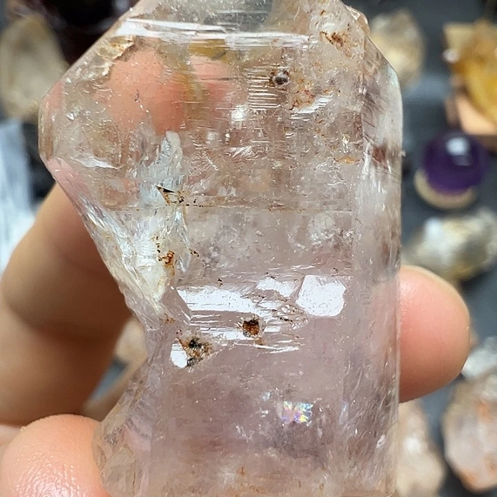 水晶珠宝半成品未镶嵌漫**J